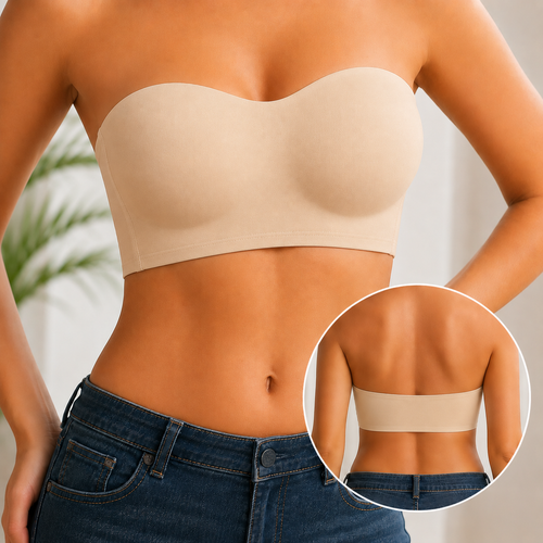 Invisible Seamless Bandeau Bra