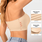 Soutien-gorge bandeau invisible sans couture