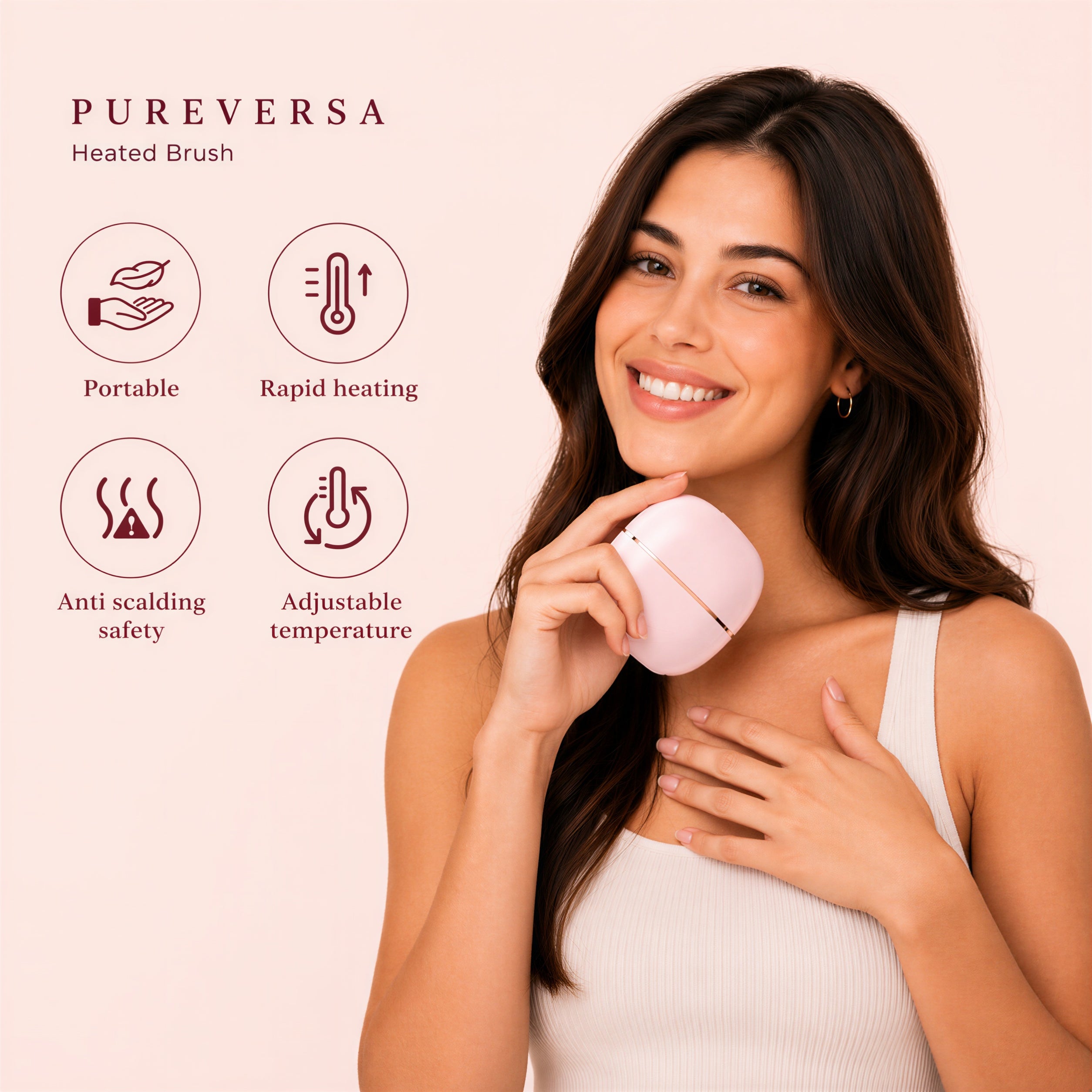 Pureversa Heated Brush